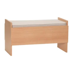 Benches^Hübsch Forma bench, Oak sand Grey
