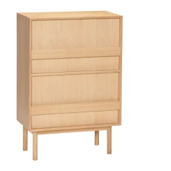Display & Glass Cabinets|Display & Glass Cabinets^Hübsch Forma cabinet, Oak Beige