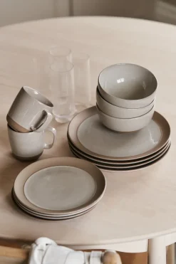 Dinner Plates^Scandi Living Fossil plate Ø26 cm, Beige