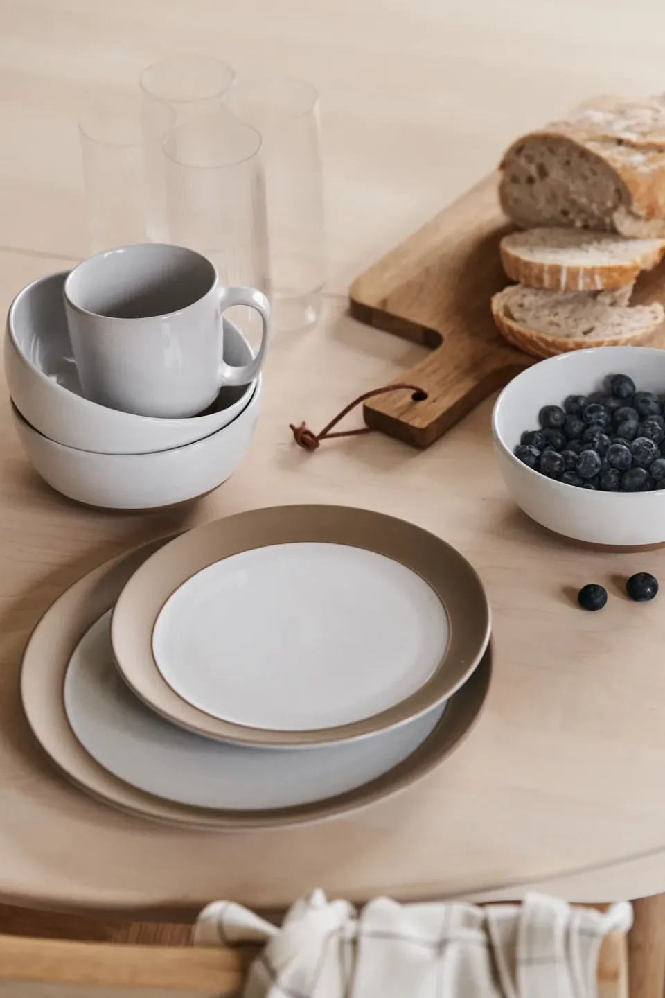 Hot Scandi Living Fossil plate Ø26 cm, White