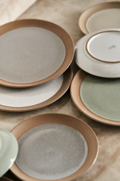Sale Scandi Living Fossil small plate Ø21 cm, Beige