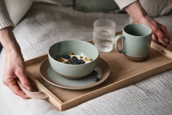 Small Plates & Side Plates^Scandi Living Fossil small plate Ø21 cm, Green