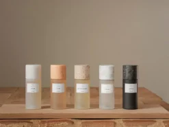 Scented Candles & Diffusers^Blomus Frabli room spray 100 ml, Cotton Island Travertine Beige
