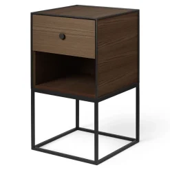 Audo Copenhagen Frame 35 side table, smoked oak Brown