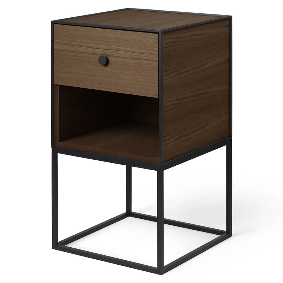Audo Copenhagen Frame 35 side table, smoked oak Brown