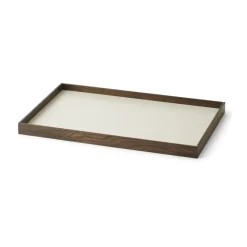 Trays^Gejst Frame tray medium 23x34 cm, Smoked oak-beige BrownBeige