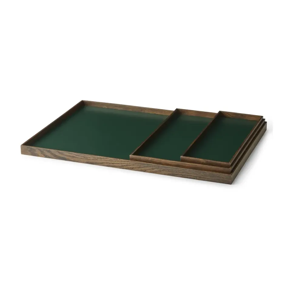 Best Gejst Frame tray medium 23x34 cm, Smoked oak-green BrownGreen