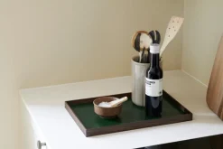 Best Gejst Frame tray medium 23x34 cm, Smoked oak-green BrownGreen