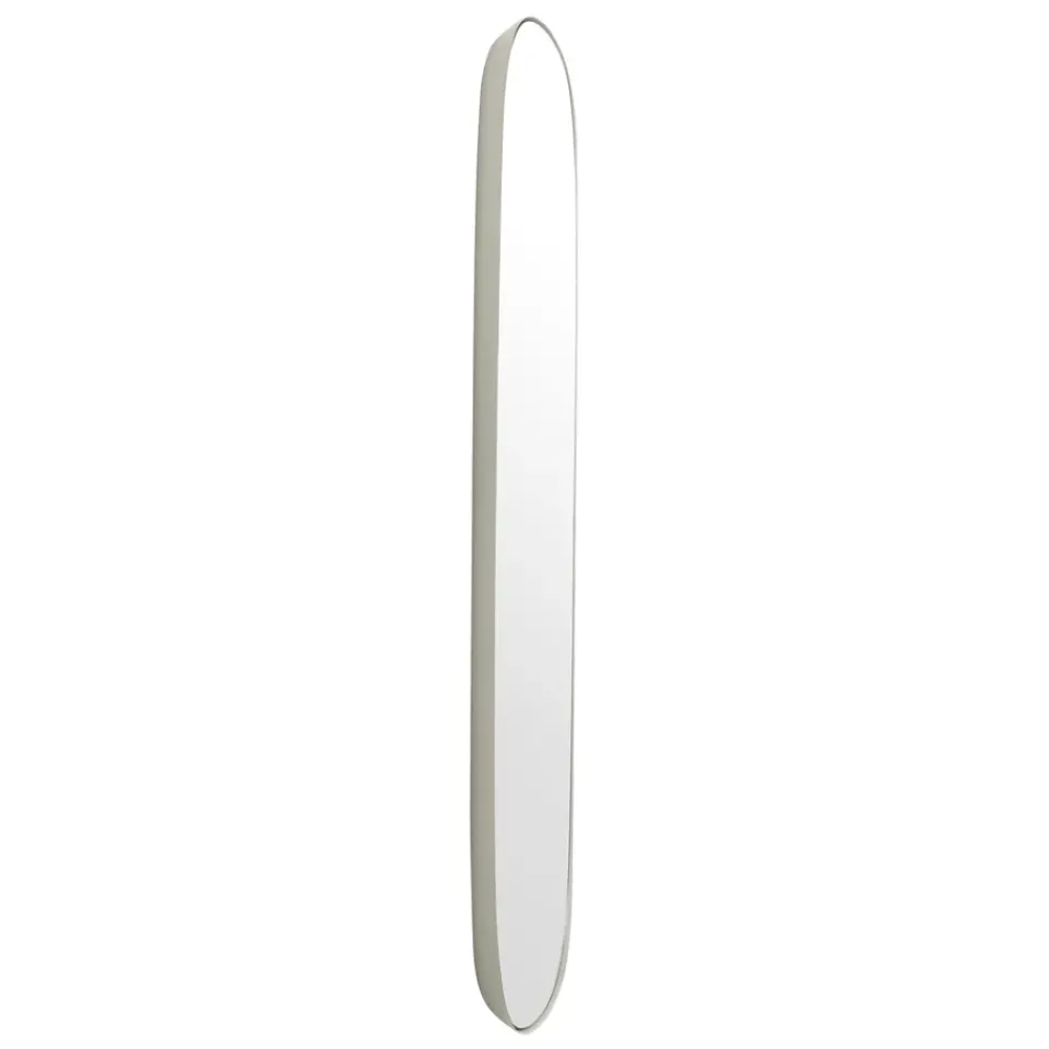 Muuto Framed mirror large, -clear, 118x44,5 cm Grey