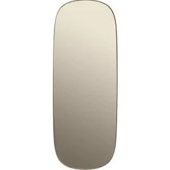 Hot Muuto Framed mirror large, Taupe-taupe, 118x44,5 Brown