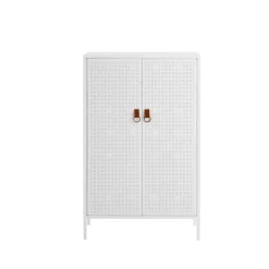 Discount Maze Francis cabinet, . leather White