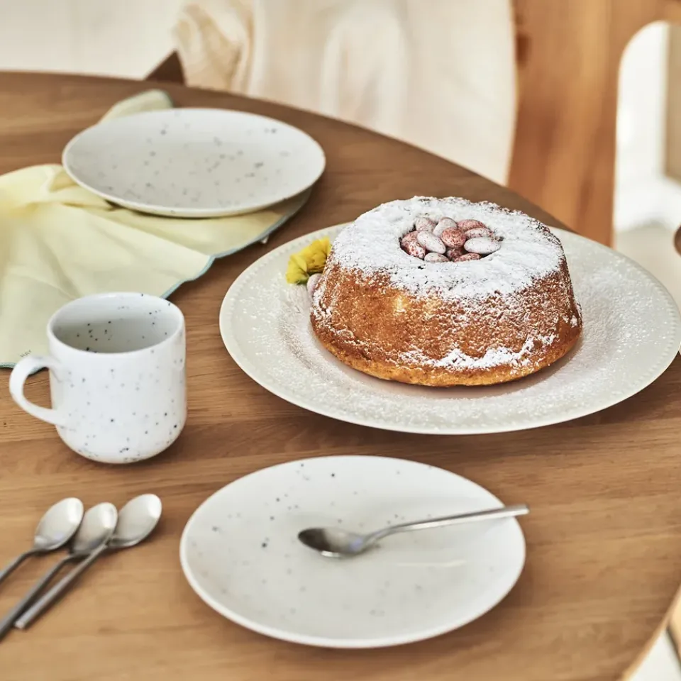 Outlet Scandi Living Freckle mug 38 cl, White