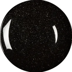 Sale Scandi Living Freckle plate Ø26 cm, Black