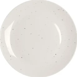 Best Scandi Living Freckle plate Ø26 cm, White
