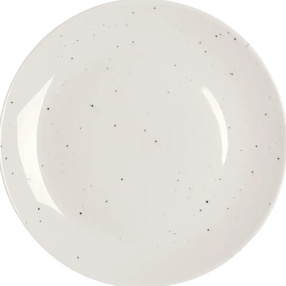 Best Scandi Living Freckle plate Ø26 cm, White