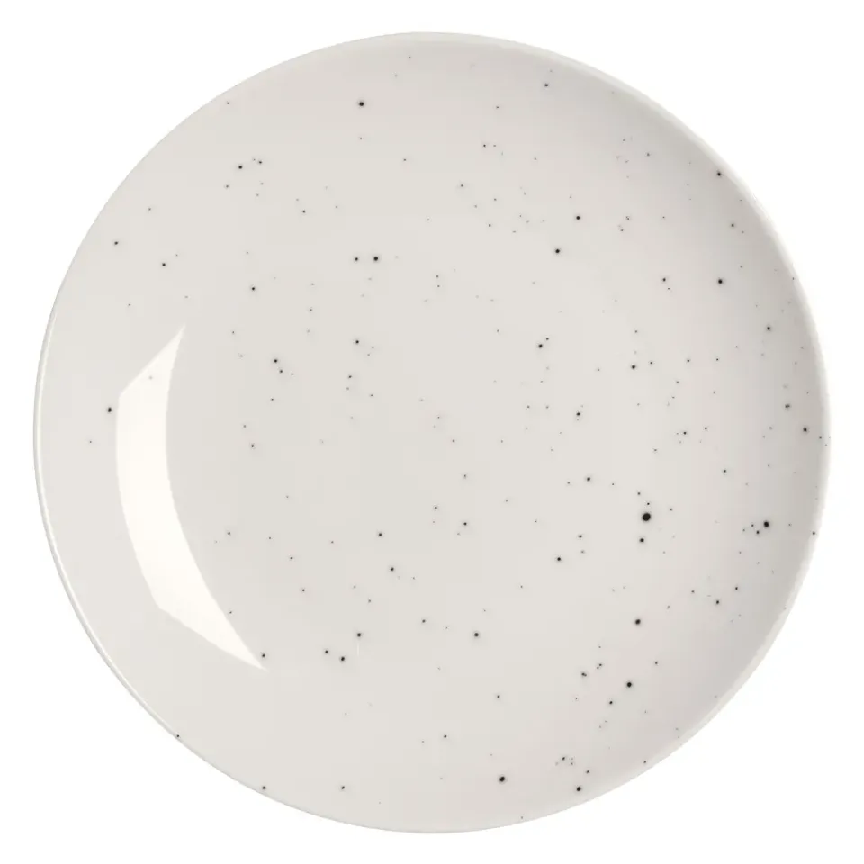 Discount Scandi Living Freckle side plate Ø20 cm, White