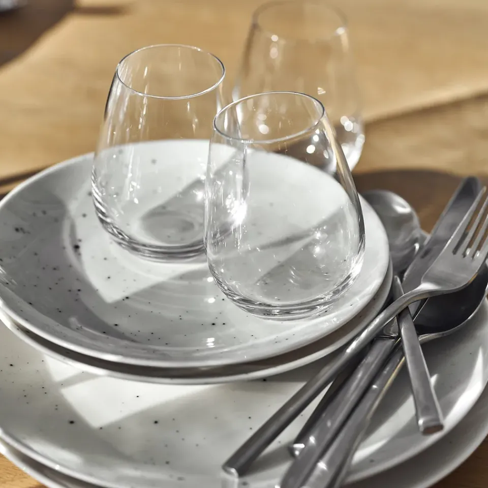 Discount Scandi Living Freckle side plate Ø20 cm, White