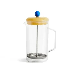 Coffee Presses & Makers^HAY French Press Brewer coffee press 1 liter, Clear Transparent
