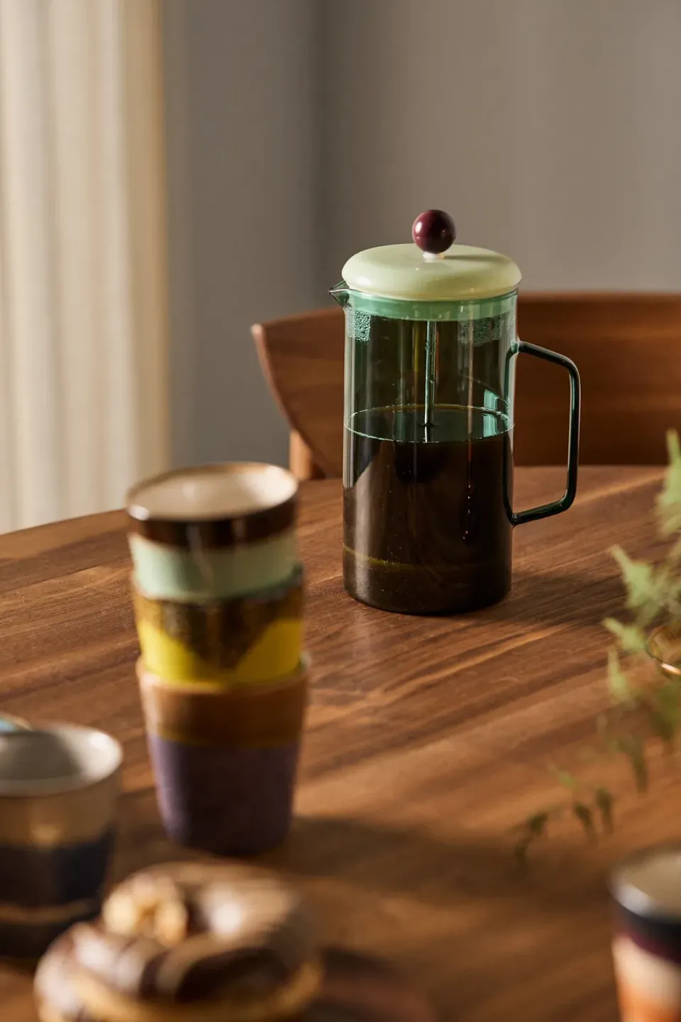 Sale HAY French Press Brewer coffee press 1 liter, Aqua Blue