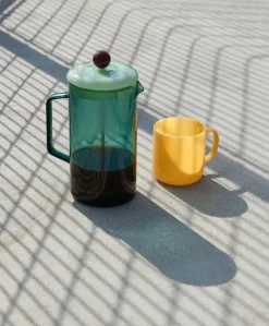 Sale HAY French Press Brewer coffee press 1 liter, Aqua Blue