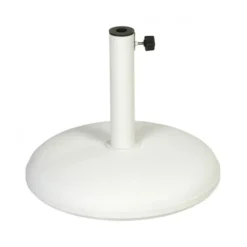 Outlet Fri Form parasol base, concrete, Ø49 cm White