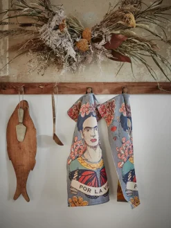 Sale Ekelund Linneväveri Frida Kahlo kitchen towel 35x50 cm, Vida Multi