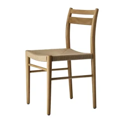 Clearance 1898 Fridhem dining chair, Papercord-laquered oak Beige