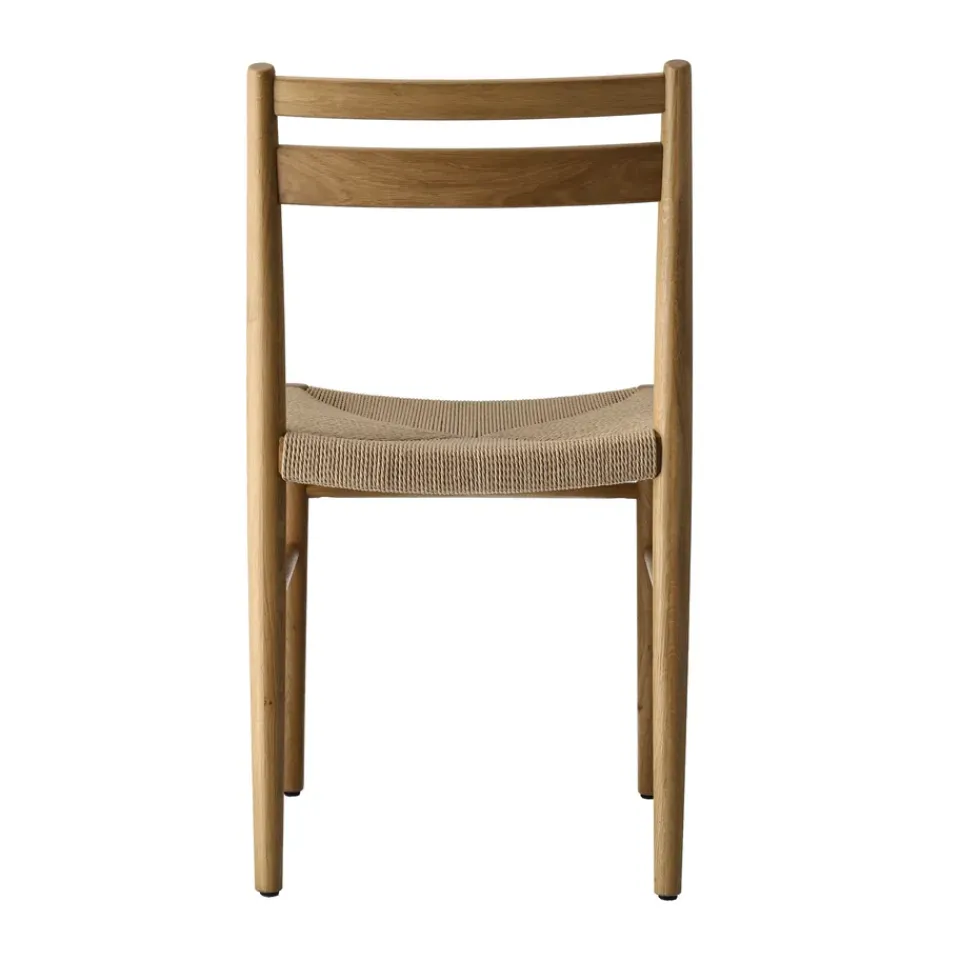 Clearance 1898 Fridhem dining chair, Papercord-laquered oak Beige