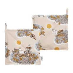 Discount Moomin Arabia Friends forever Moomin potholders 2-pack, 22x22 cm Multi