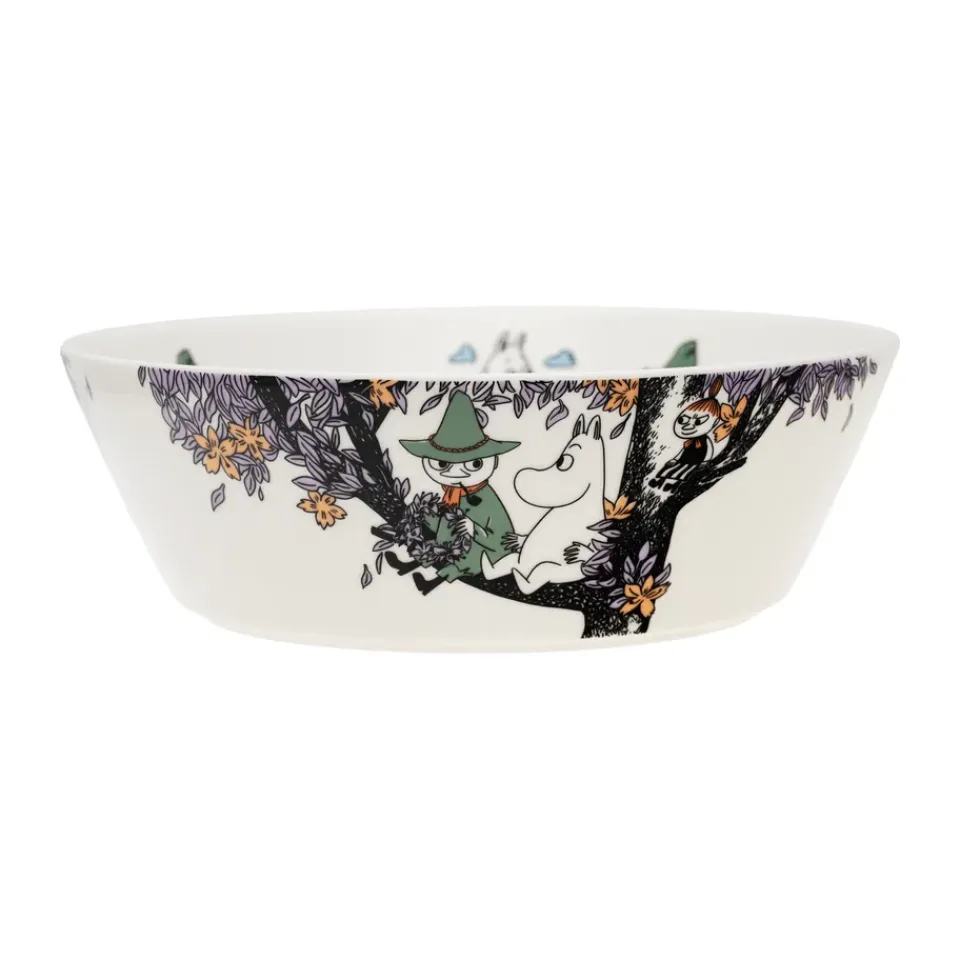 New Moomin Arabia Friends forever Moomin serving bowl, Ø23.3 cm Multi