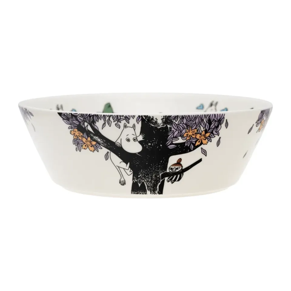 New Moomin Arabia Friends forever Moomin serving bowl, Ø23.3 cm Multi