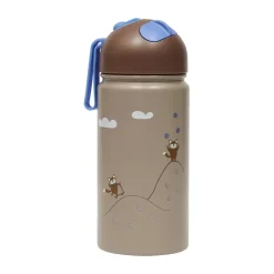 New OYOY Friends in the Forest thermos bottle 36 cl, Blue