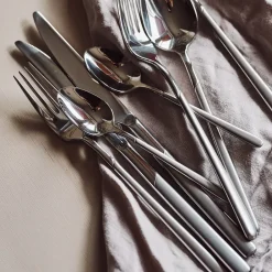 Online Scandi Living Frost cutlery 24 pieces, Stainless steel Silver-coloured