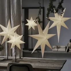 Outlet Star Trading Frozen star on stand, White