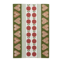 Kitchen Tea Towels^Almedahls Fruit and cake kitchen towel 47x70 cm, Red-green RedGreen