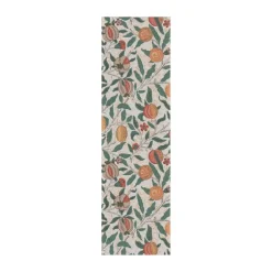 Online Ekelund Linneväveri Fruit table runner 35x120 cm, Multi Yellow