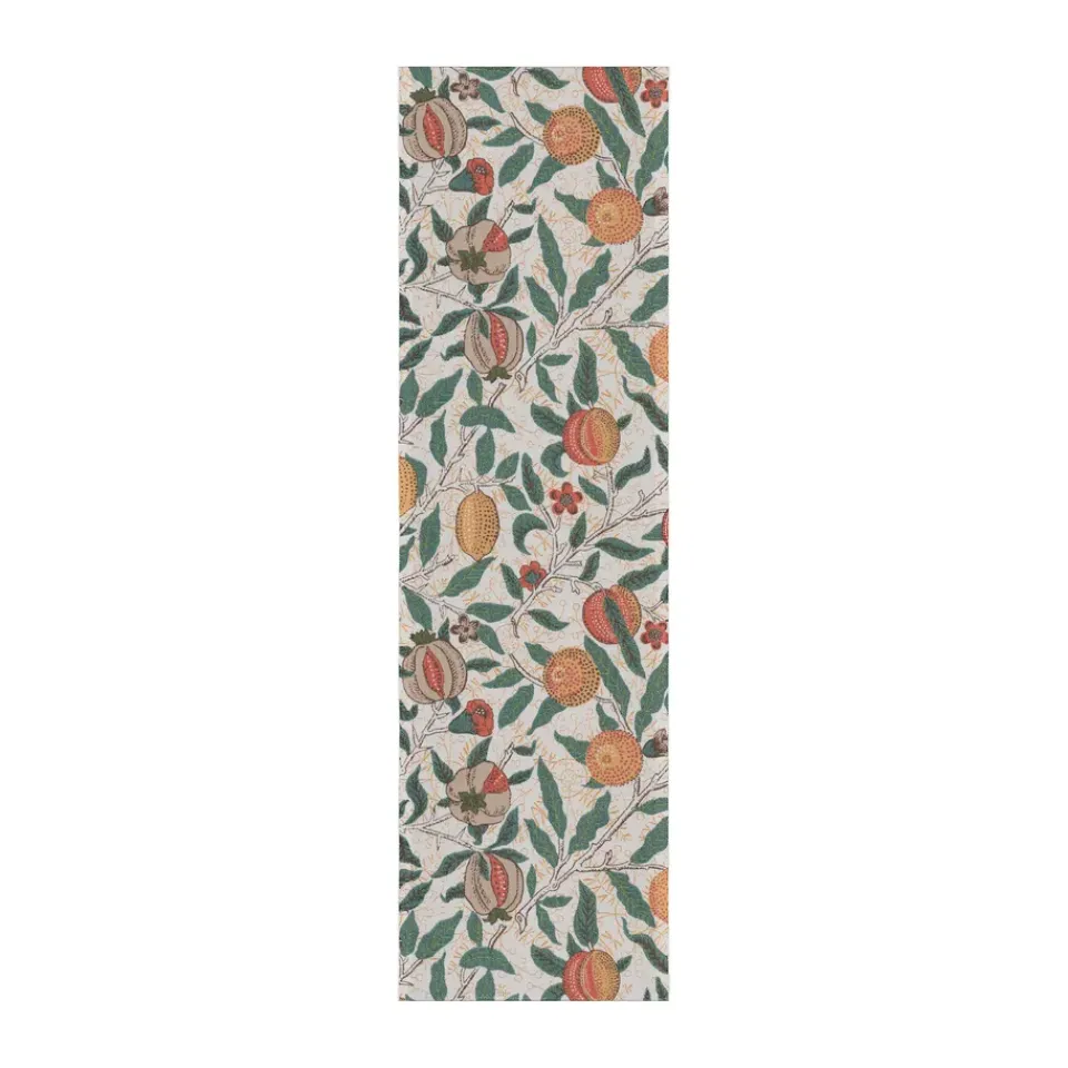 Online Ekelund Linneväveri Fruit table runner 35x120 cm, Multi Yellow