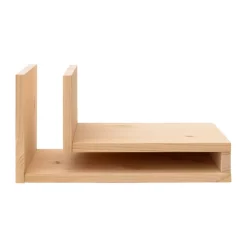 Clearance Maze F-shelf Play DIY wall shelf, Pine, right Green