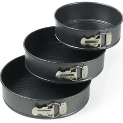 New Funktion Function springform set nonstick 3 pieces, Nonstick Black