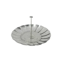Outlet Funktion Function vegetable steamer 28 cm, 28 cm Silver-coloured