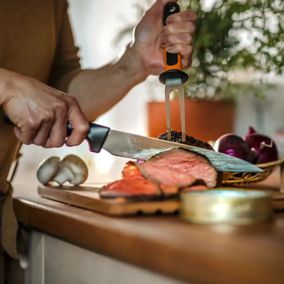 Other Knives^Fiskars Functional Form carving knife, 21 cm Black