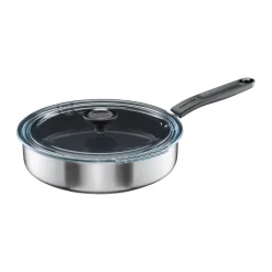 Saucier & Sauté Pans^Fiskars Functional Form ceramic saute pan, 26 cm Black