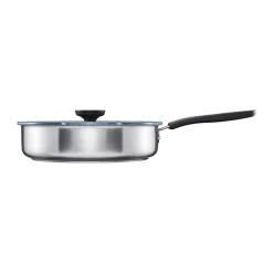 Saucier & Sauté Pans^Fiskars Functional Form ceramic saute pan, 26 cm Black