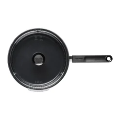 Saucier & Sauté Pans^Fiskars Functional Form ceramic saute pan, 26 cm Black