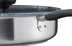 Saucier & Sauté Pans^Fiskars Functional Form ceramic saute pan, 26 cm Black