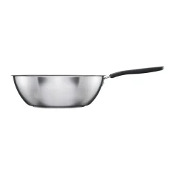Woks^Fiskars Functional Form ceramic wok pan, 28 cm Black