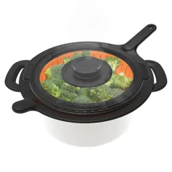 Hot Fiskars Functional Form colander, Black OrangeBlack
