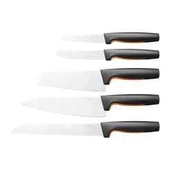 Fiskars Functional Form knife set large, 5 pieces Black