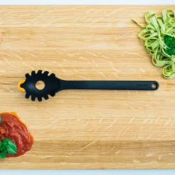 Spoons, Scoops & Ladles^Fiskars Functional Form pasta spoon 29 cm, Black OrangeBlack