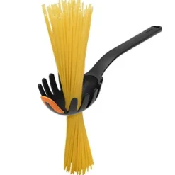 Spoons, Scoops & Ladles^Fiskars Functional Form pasta spoon 29 cm, Black OrangeBlack